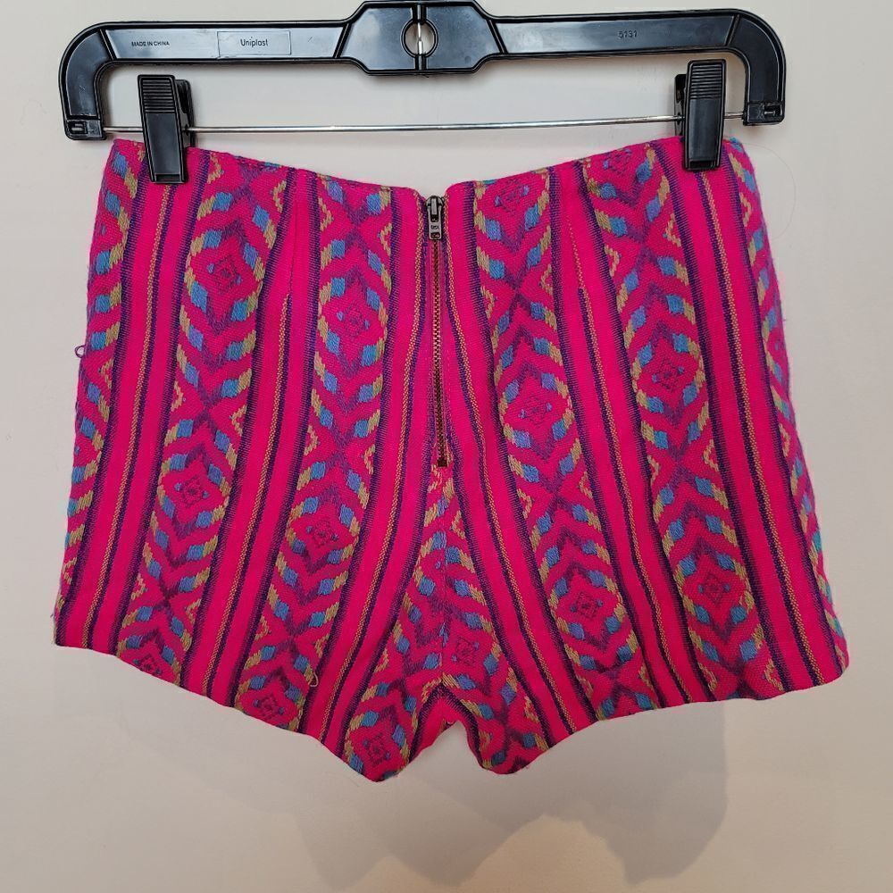 Pink Tribal Shorts Size 0